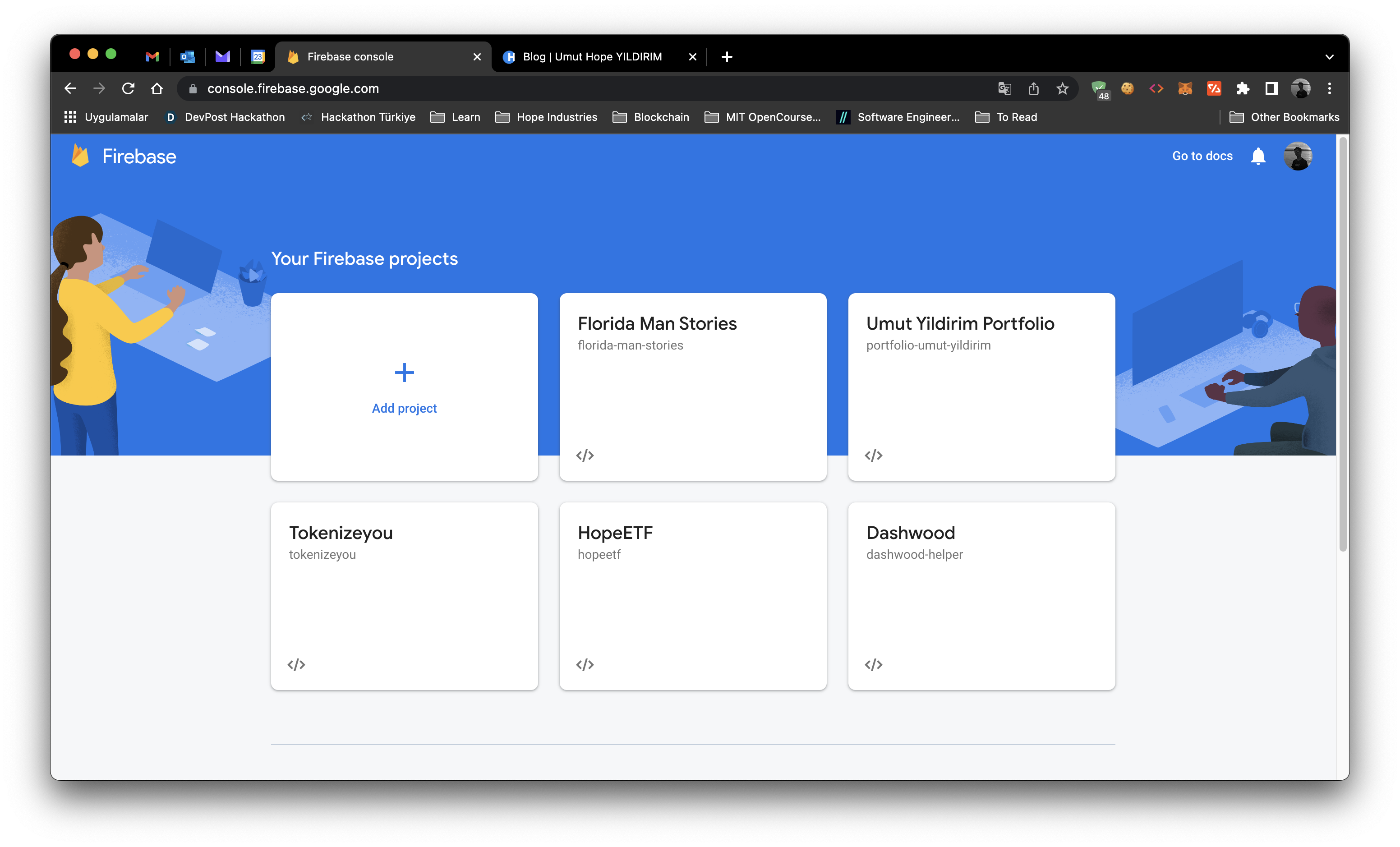 Create Firebase Project